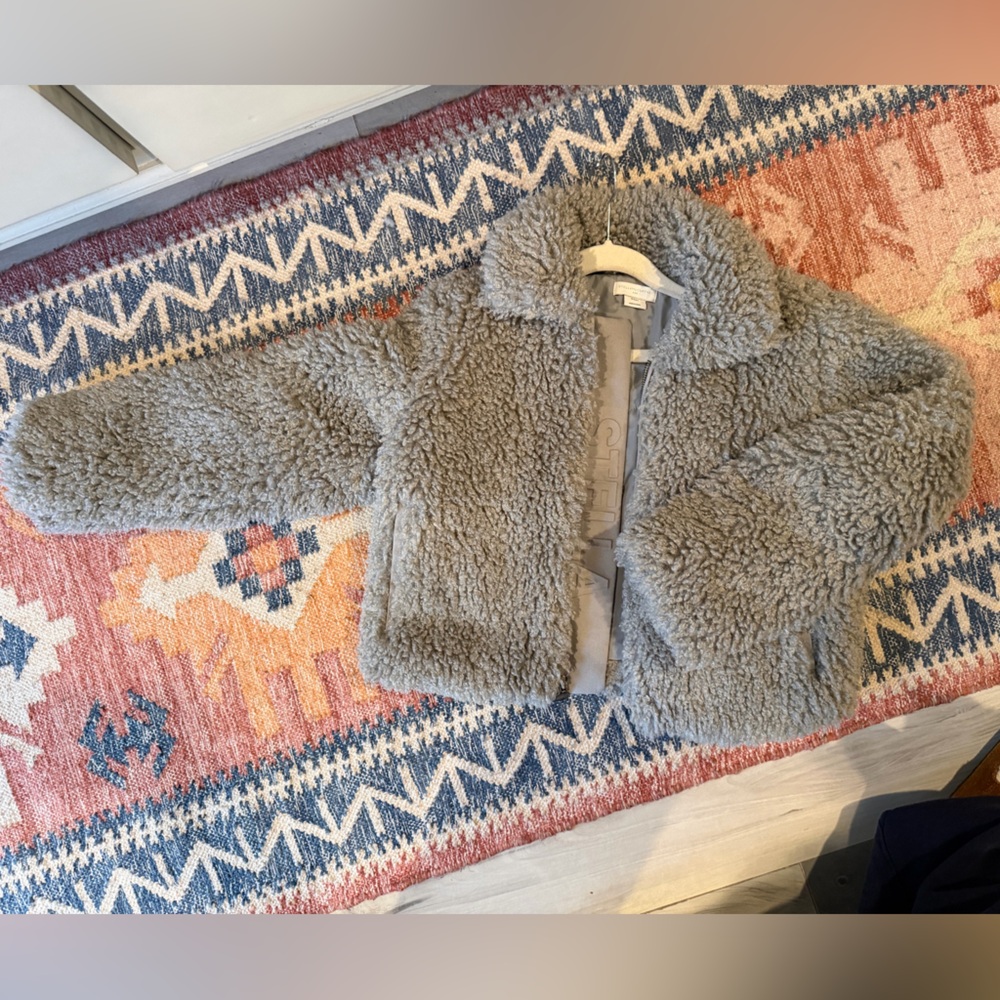 Cozy Gray Kids Jacket Stella McCartney